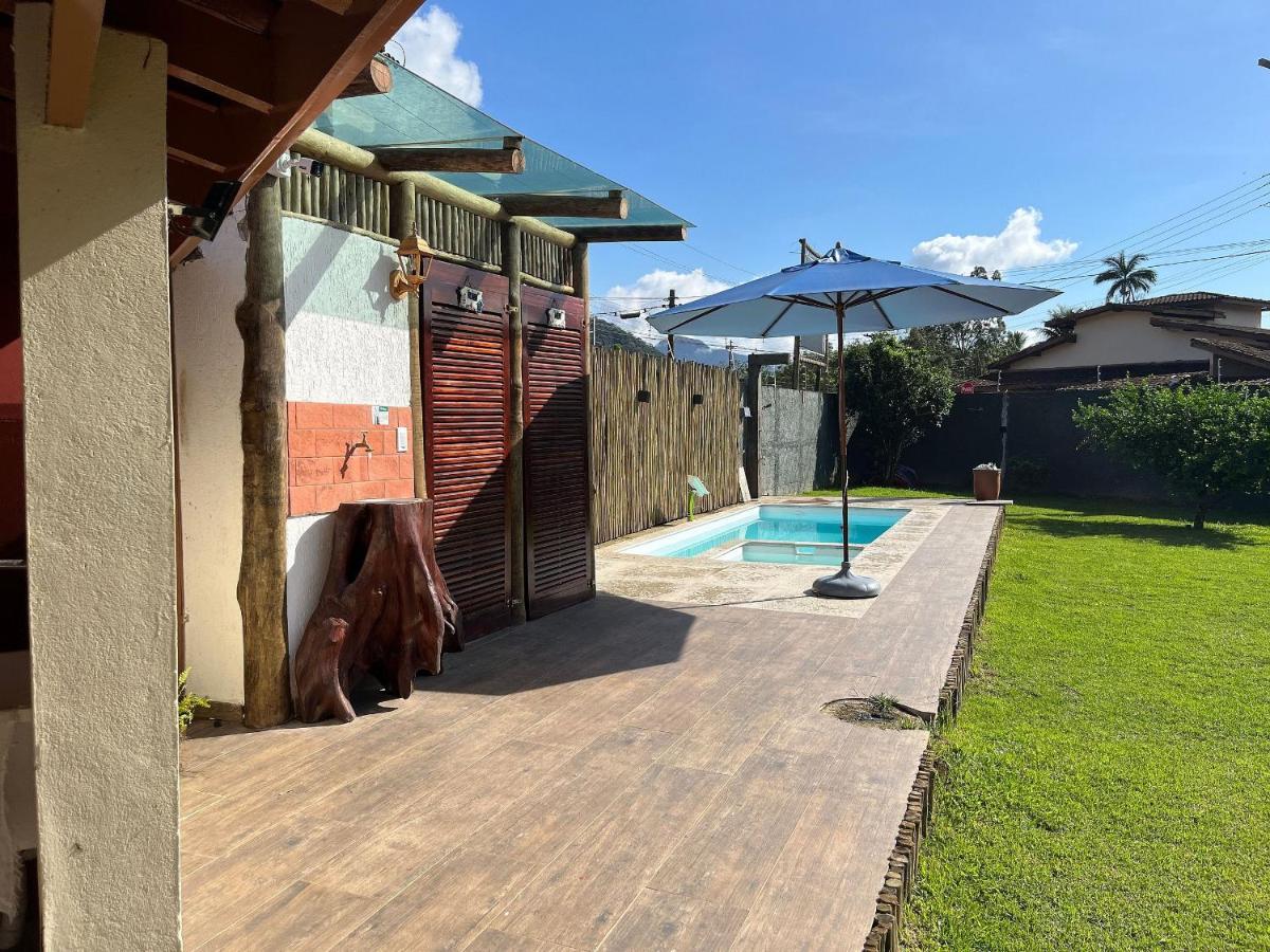 Casa Piscina Jardim Ubatubaヴィラ エクステリア 写真